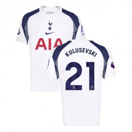 Tottenham Hotspur Kulusevski 21 Matchtröja Hemma 2025-2026