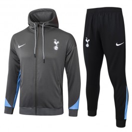 Tottenham Hotspur Träningsjacka Ställ 2024-25 - Hoodie Grå