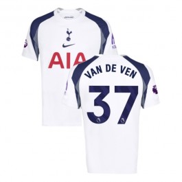 Tottenham Hotspur Van De Ven 37 Matchtröja Hemma 2025-2026