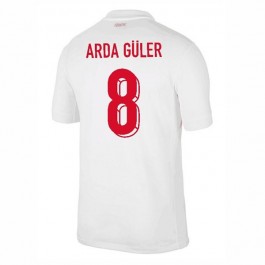 Turkiet Arda Güler 8 Matchtröja Hemma Euro 2024