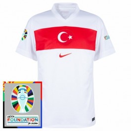 Turkiet Matchtröja Hemma Euro 2024 Patch