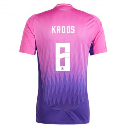 Tyskland Kroos 8 Matchtröja Borta Euro 2024