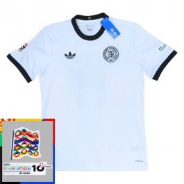 Tyskland Matchtröja Hemma 125th Anniversary UEFA Nations League Patch 2025 Fotbollsställ