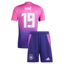 Tyskland Sané 19 Matchtröja Barn Borta Euro 2024