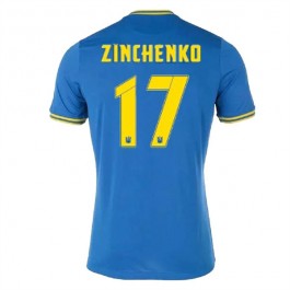 Ukraina Zinchenko 17 Matchtröja Borta Euro 2024