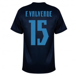 Uruguay F.Valverde 15 Bortatröja VM 2026