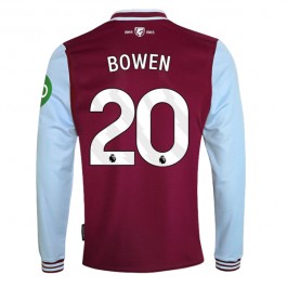 West Ham United Bowen 20 Matchtröja Hemma 2024-2025 Långärmad