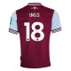 West Ham United Ings 18 Matchtröja Hemma 2024-2025