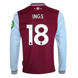 West Ham United Ings 18 Matchtröja Hemma 2024-2025 Långärmad