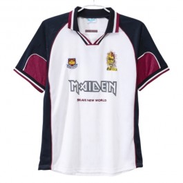 West Ham United Matchtröja Borta Iron Maiden Retro 1999-2000