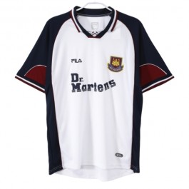 West Ham United Matchtröja Borta Retro 1999-2001